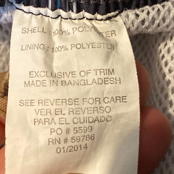 Beverly Hills Polo Club Grey Plaid Swimwear - Picture 7 of 8